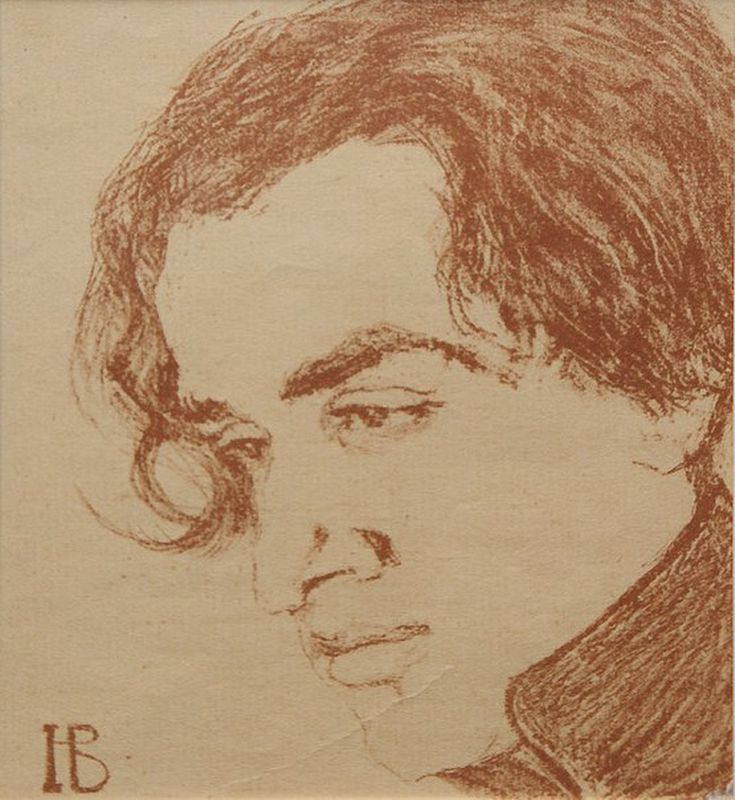 Н. Войтинская. «Портрет Сергея Ауслендера». 1909